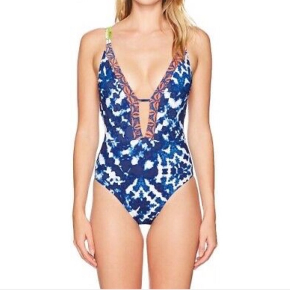 La Blanca island mix swimwear NWT size 4